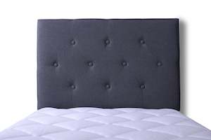 King Single Headboards: Fenland Headboard Grey King Single