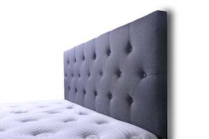 Double Headboards: Fenland Headboard Grey Double