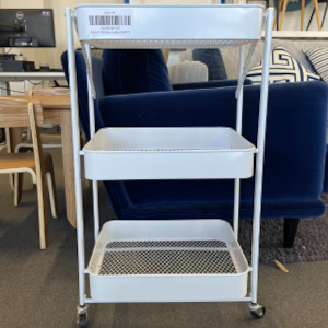 Kitchen Trolley: Guard Kitchen Trolley White