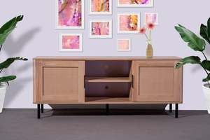 Timid Oak Tv Unit 1.4m