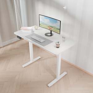 Electra Ergo Single Motor Sit Stand Desk White 1.2m