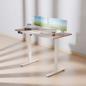 Electra Ergo Single Motor Sit Stand Desk Walnut 1.2m
