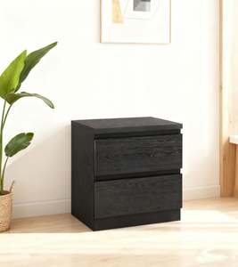 Top Selling: Elcoat Bedside Table Black