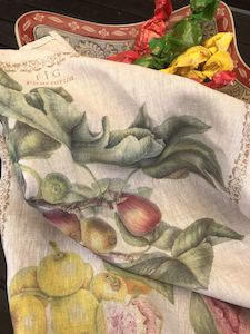 All: Tea Towel Figs - Linen