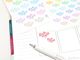 Rainbow Date Night Script Icon Stickers – Bujo & Planner Stickers for Journali&hellip;