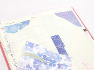 Washi Paper Stickers: Printed Washi A6 Paper Sized for Journaling Planners & Bujo