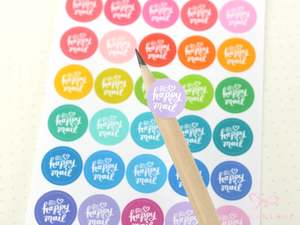 New Releases: Happy Mail Planner Stickers: Journaling  Snail Mail  Penpal