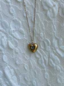 Necklaces: Sweetheart Charm Necklace | Paris Edition