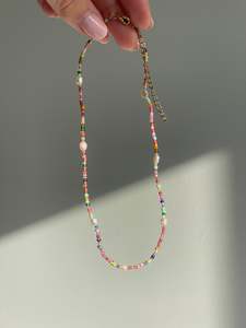 Products: ONE-OFF PINK Sea Glass | Necklace