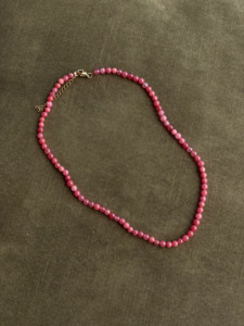 ONE-OFF Rhubarb Necklace