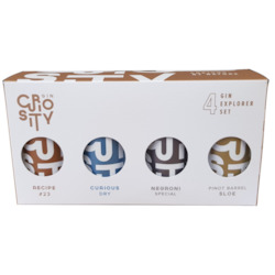 Gift Suggestgins: Curiosity Gin â Four Gin Explorer Gift Pack