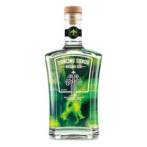 Flavoured Gins: Dancing Sands Wasabi Strength Gin 700ml