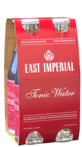 Mixers: East Imperial Burma Tonic Water 4x150ml pack