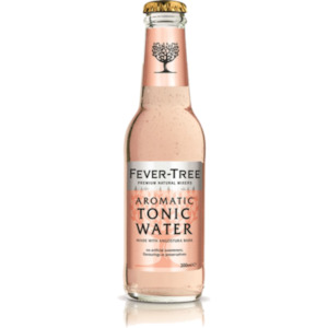 Mixers: Fever-Tree Premium Aromatic Tonic Water 4x200ml
