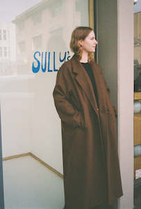Tezeta Coat in Walnut