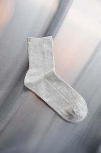 Short Everyday Sock in Grey