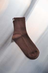 Short Everyday Sock in Brown
