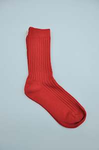Accessories: Everyday Sock in Red