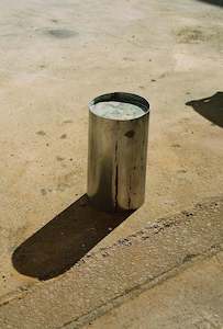 Tile Inset Side Table