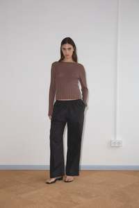 Bottoms: Ease Trouser in Black