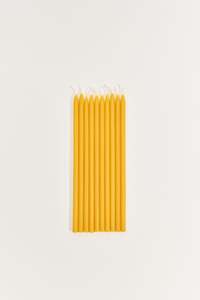 Accessories: Honeybell Candle in Beeswax Yellow