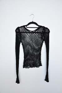 All: Junya Watanabe Open Knit- black