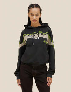 Tops: Hoodie in Kelp