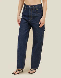Bottoms: Baggy Jean in Rinse