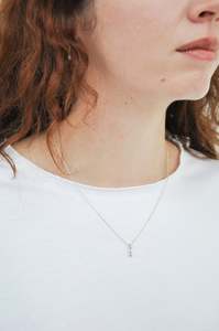 Jewellery: Teardrop Pendant in Silver