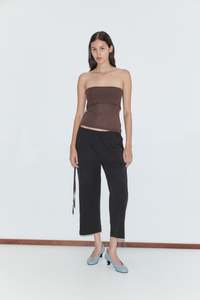 Capri Pant in Black