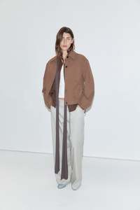 New Arrivals: Button Up Jacket in Brown