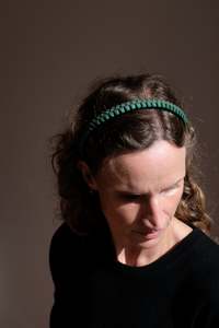 Braided Headband in Parsley/Olive