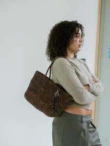 New Arrivals: Charm Tote in Mid Brown