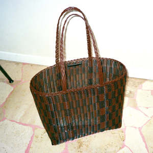 New Arrivals: Quadretti Medium in Chocolate & Black