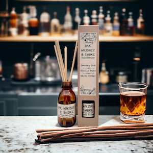 Reed Diffuser - Oak, Whiskey & Smoke