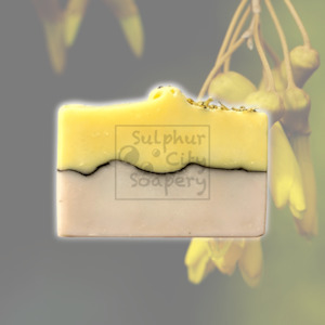 Cold Process Soaps: Kowhai scented soap.