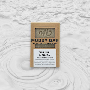 Cold Process Soaps: SULPHUR SOAP, with silica and volcanic clay.