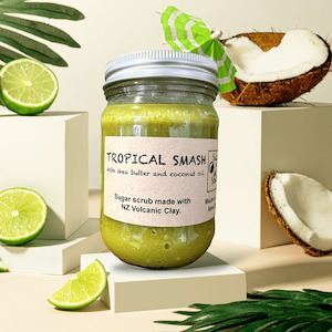 Exfoliating Sugar Scrubs: Tropical smash scented sugar scrub