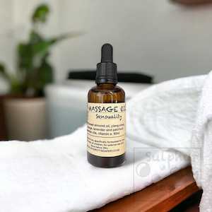 Skin Care: Sensuality, Massage oil