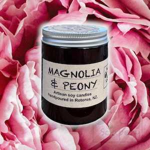 Soy Candles: Magnolia & Peony candle 150g