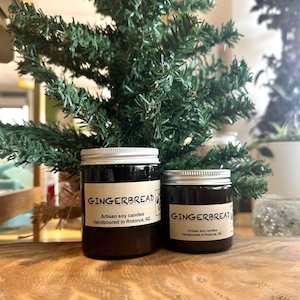 Soy Candles: Gingerbread scented soy candle. 150g