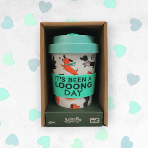 It's been a looong day, Eco-to-go cup.