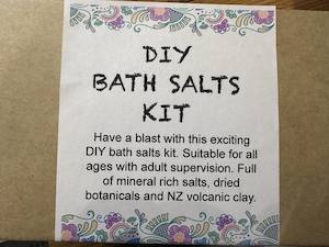 Diy Kits Make Your Own: DIY Bath Salts making kit