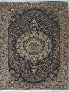 Black Sheikh - Persian Rug Jacquard