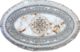 Oval White Marble