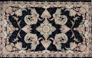 Scatter Rugs: Rectangle Blue Embassy