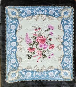 Double Blankets: Baby Blues - Mink Blanket  (Double)