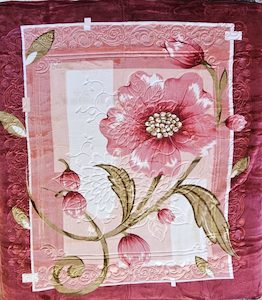 Soft Pink - 'Mink Embossed Blanket (Double)