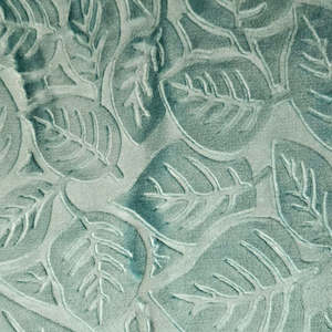 Double Blankets: Leaf - 'Shadilon' Mink Blanket (Double)