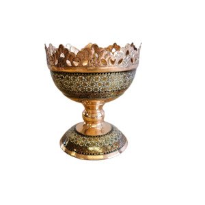 Tawny Mosaic - Copper Goblet